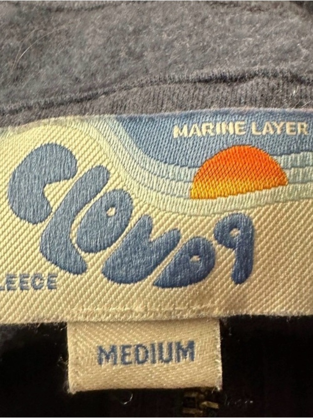 MARINE LAYER
Cloud 9 Fleece Half Zip
Blue & White
MEDIUM - Picture 3 of 6